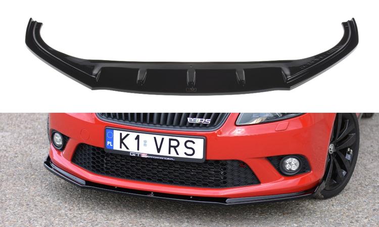 Blanksvart cupspoiler Skoda Fabia RS MK2