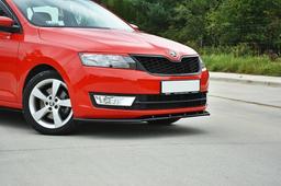 Blanksvart cupspoiler Skoda Rapid 