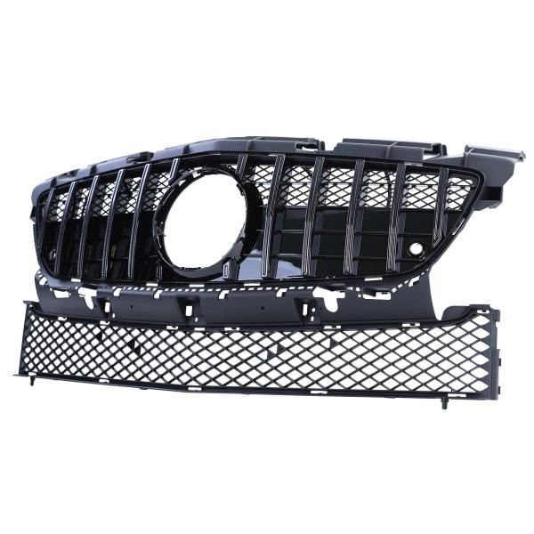 Black grille with sport-optics