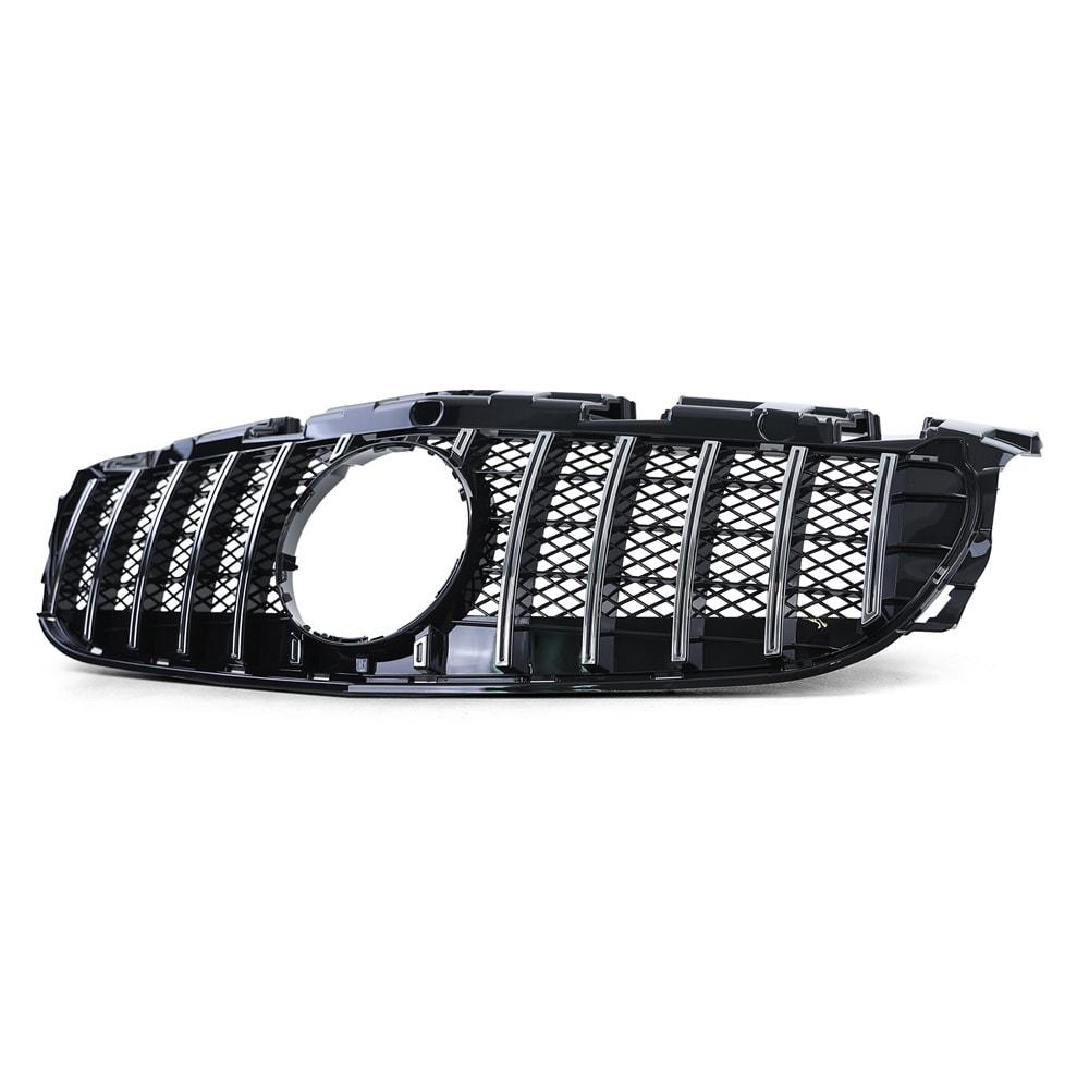 Black/Chrome grille with sport-optics