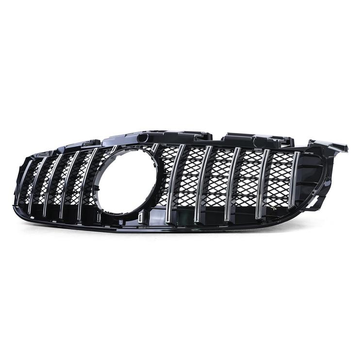 Black/Chrome grille with sport-optics