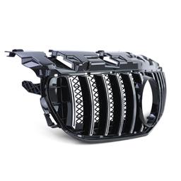 Black/Chrome grille with sport-optics