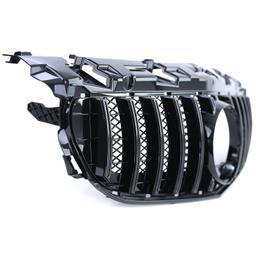 Black grille with sport-optics