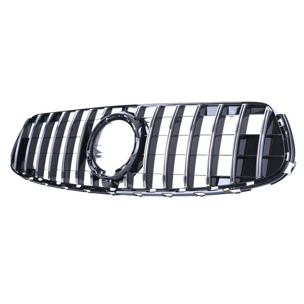 Black/Chrome grille with sport-optics