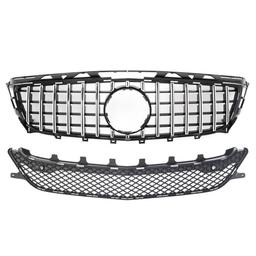 Black/Chrome grille with sport-optics