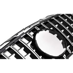 Black/Chrome grille with sport-optics