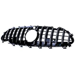 Black/Chrome grille with sport-optics