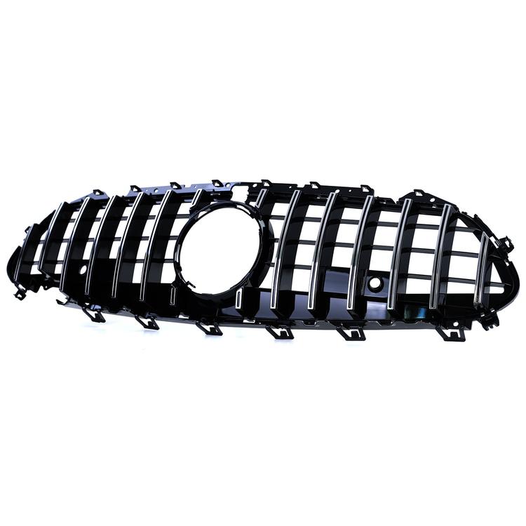 Black/Chrome grille with sport-optics