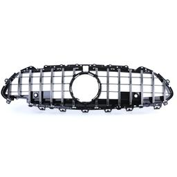 Black/Chrome grille with sport-optics