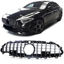 Black/Chrome grille with sport-optics