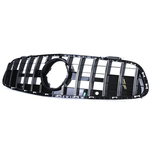 Black/Chrome grille with sport-optics