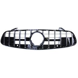 Black/Chrome grille with sport-optics