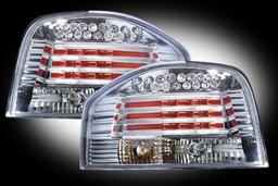 Baklampor Led krom Audi A3