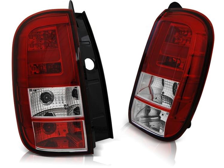 LED Baglygter Rød/Smoke Dacia Duster