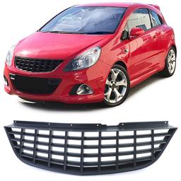 All-black Grill Opel Corsa D