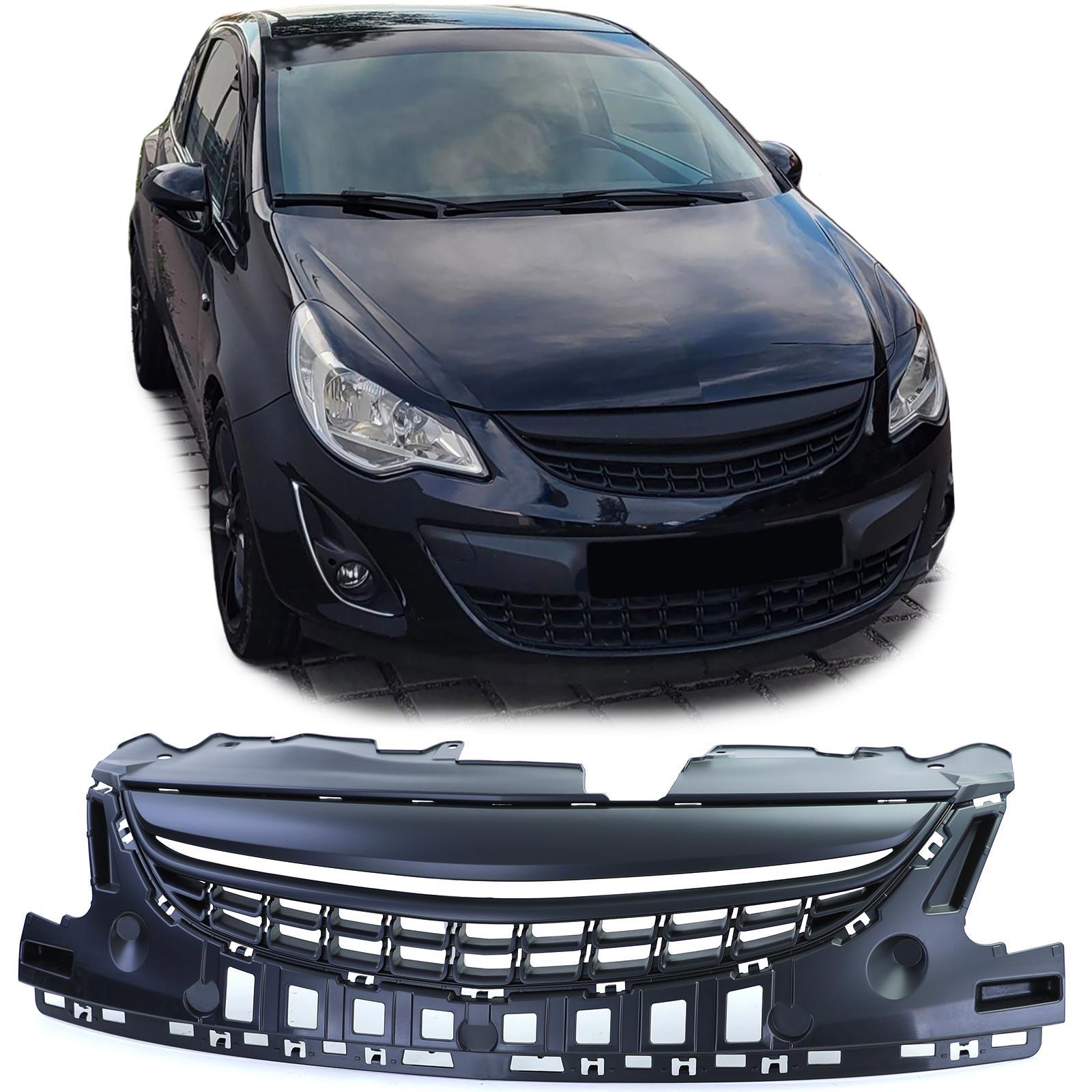 All-black Grill Opel Corsa D