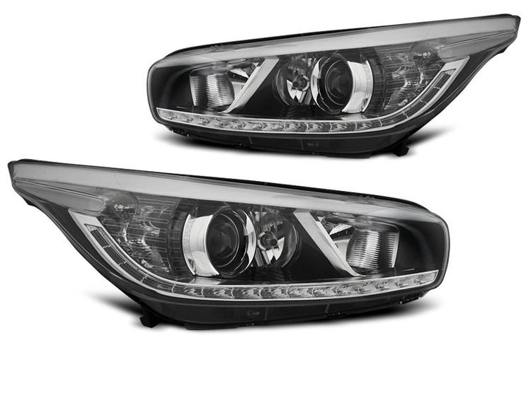 Svarta LED strålkastare KIA Ceed