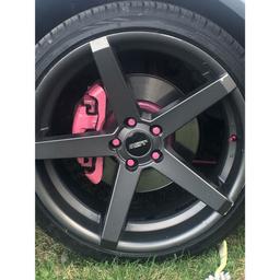 Brake caliper paint pink 2-component