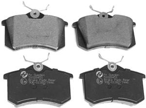 Brake pads rear Audi