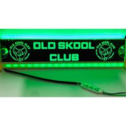 LED Sign Old Skool Club
