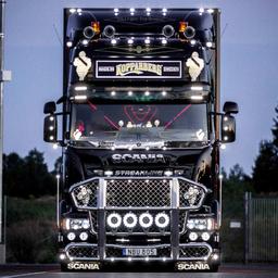 DRL Insats, passar Scania 4 & R-serie (VIT)