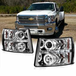 Angel Eyes Chrome Chevrolet Silverado