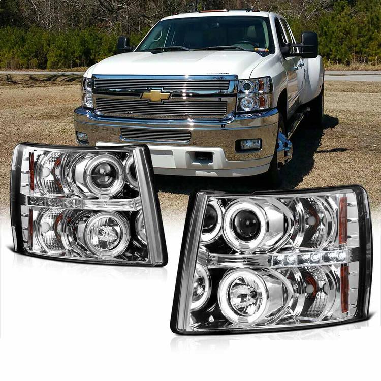 Angel Eyes Chrome Chevrolet Silverado