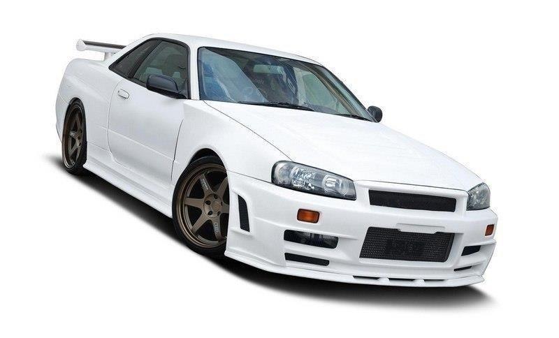 Främre Skärmbreddare Skyline R34 GTT Z Type