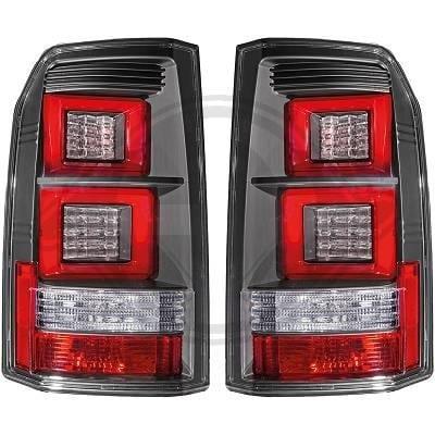 Black/Red Tail light for Land Rover Discovery