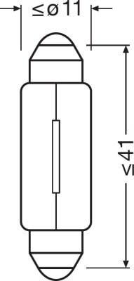 ORIGINAL - FESTOON 5W - 24V