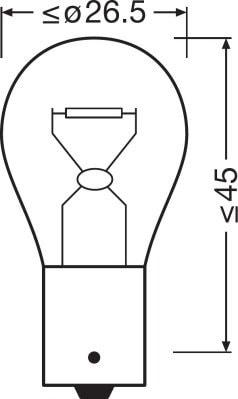 ORIGINAL - METAL BASE P21W - 24V