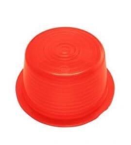 Glas för gummiarmarna, orange