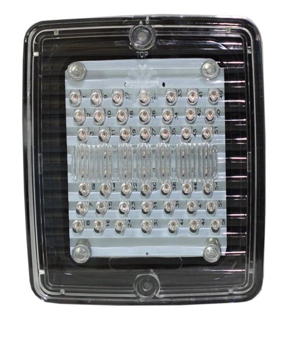 blitzlys LED med klar linse
