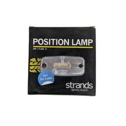 LED Positionsljus KZ Vit 5LED 24V