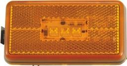 Sidomarkering Orange 3LED 24V