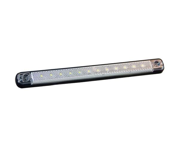 Positionsljus vit LED m reflex DT-Kontakt