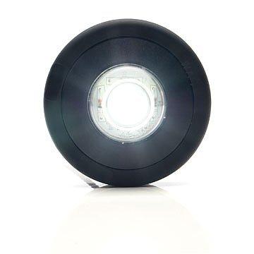Positionsljus Vit LED 12-24V Passas in i 21mm hål.