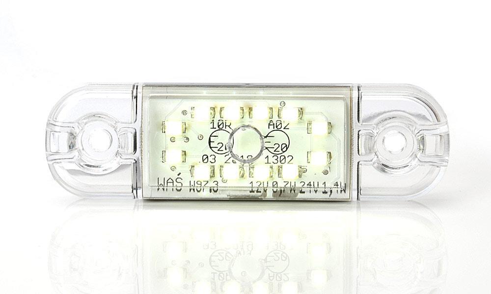 POSITIONSLJUS SLIM VIT 12 LED
