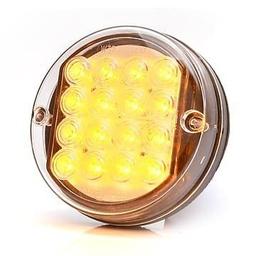 Rund LED Bak/Broms 24V 115mm diameter