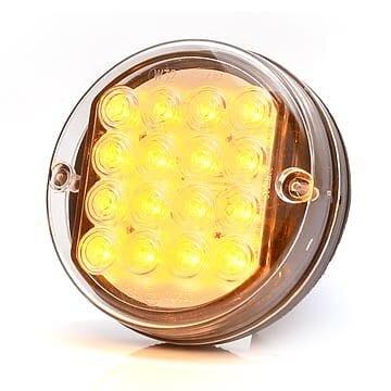 Rund LED Bak/Broms 24V 115mm diameter