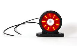 Gummiarm Röd/Vit LED 12-24V