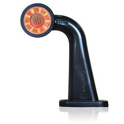 Gummiarm Vit/Röd LED 3m kabel