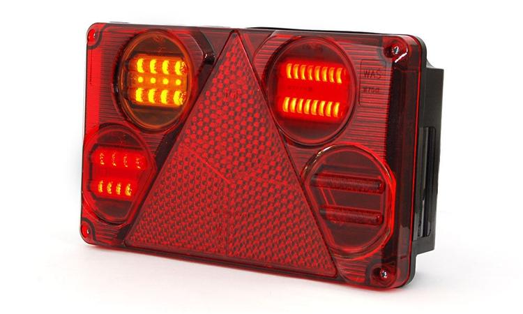 Baklampa släp 5-kammare Vänster