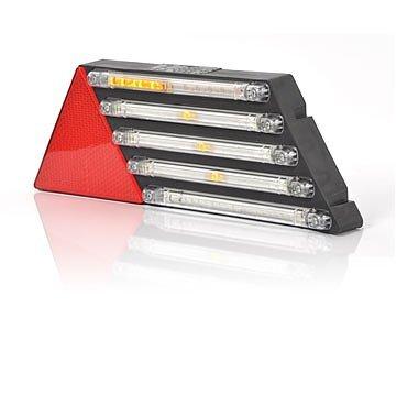 Bakljus 6-kammarlampa Höger. 12-24V LED.