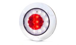 Baklampa LED 2 kammare 12-24V Dim/Back