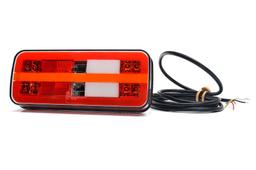 Bakljus 4 funk. LED universal 12-24V DC, IP66/68, E-godkänd