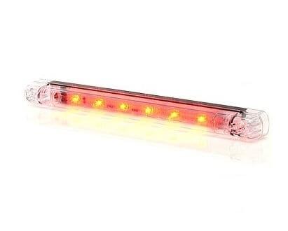 Bromsljus LED (12-24V) Klar lins