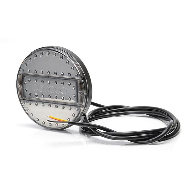 Baglygte Rund 140mm med 3 kamre