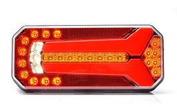 Baklampa LED universal 12-24V 5 funktioner