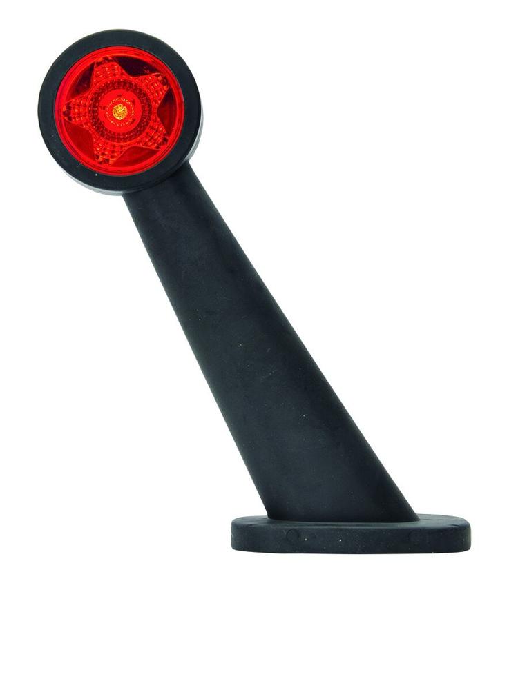 Gummiarm (Vit & Röd) 12-24V Höger